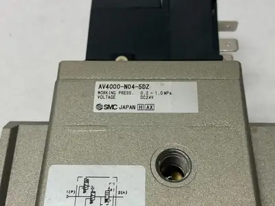 USED SMC PNEUMATIC SOFT START UP VALVE 1/2" NPT PORTS