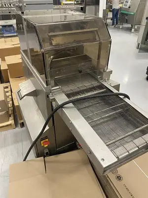Sollich 420mm Enrobing Line with Flow Wrapper