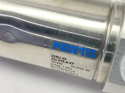 DSNU-40-250-PPS-A-KP | Festo  Round Cylinder 40mm Bore 250mm Stroke 193993 - Used