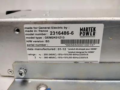 USED GE 2316486-6