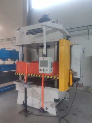 HIDROLIKSAN 4-Columns Electrohydraulic Press, in very good used condition