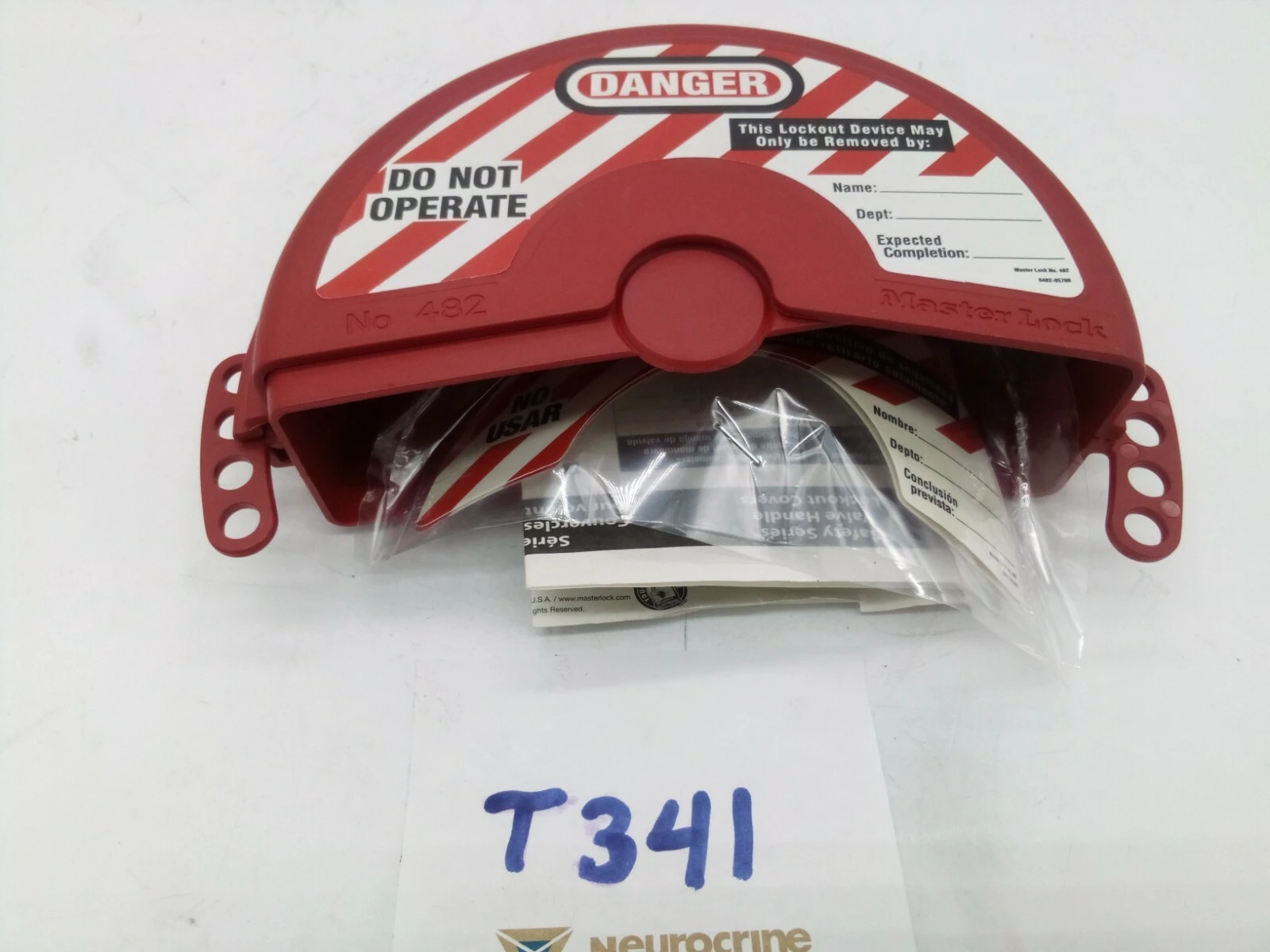 NEW Master Lock Master Lock LOCKOUT  482