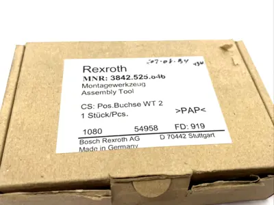 New | in-Stock BOSCH REXROTH 3842525846 Miscellaneous MRO | Maverick Industrial Sales #1121429
