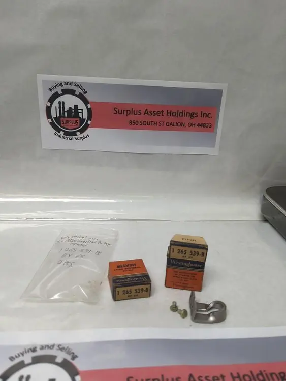 New | in-Stock WESTINGHOUSE 265 539-B Miscellaneous Equipment (Electrical & Power) | Surplus Asset Holdings #1191271