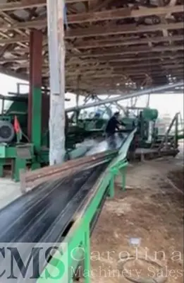 USED COMPLETE SCRAGG SAWMILL SCRAGG, CAMBIO DEBARKER, CHIPPER
