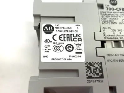 New | in-Stock Allen-Bradley Ser. A Guardmaster Safety Control Relay 8-Pole Relays & Switches Michigan US | Maverick Industrial Sales #1402502