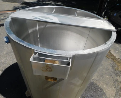 Used WILL FLOW 525 GALLON Stainless Steel Tanks New Jersey US | Champion Trading Corporation #1183797
