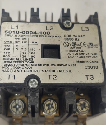 USED Hartland 5018-0004-100