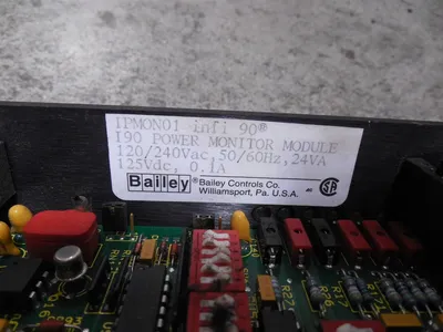 Bailey Controls IPMON01 infi 90 Power Monitor Module Used