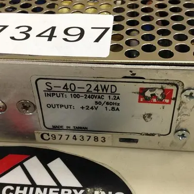 USED MEAN WELL S-40-24WD