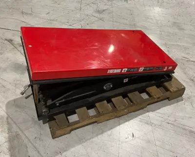 Used DAYTON SCISSOR LIFT TABLE 39" MAX LIFT, 8" MIN LIFT 1-TON Misc Industrial Equipment | Maverick Industrial Sales #1107133