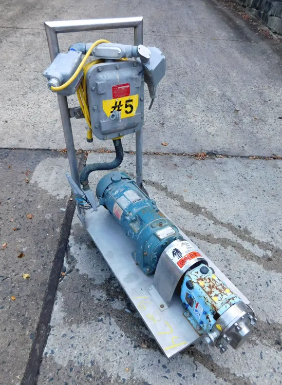 Used WAUKESHA  SANITARY PUMP 015 Pumps New Jersey US | Champion Trading Corporation #424420