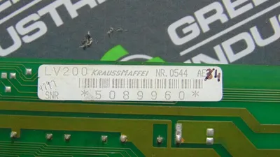 Krauss Maffei LV200 AE4 Control Board PCB Used