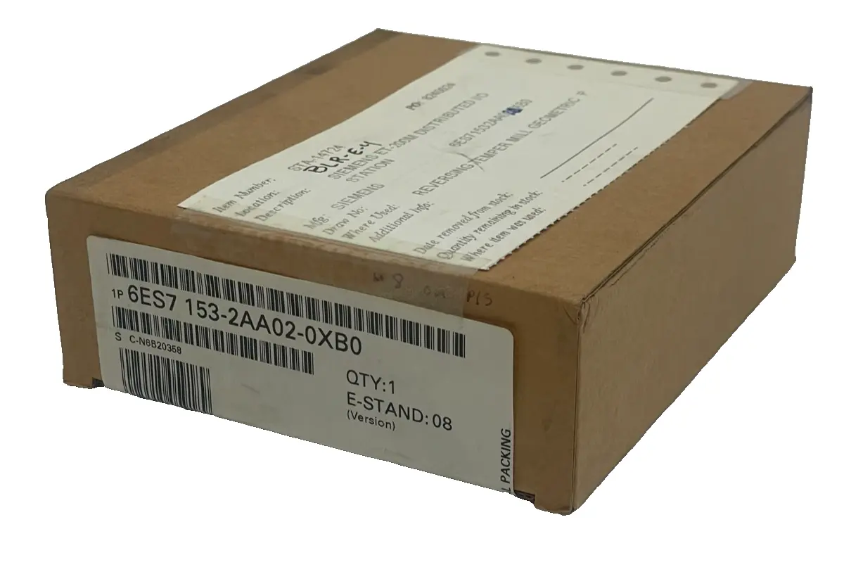 NEW SEALED SIEMENS 6ES7153-2AA02-0XB0 INTERFACE MODULE 6ES71532AA020XB0