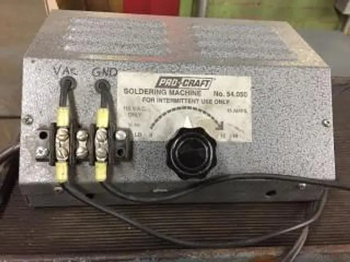 2497-300 Procraft Bench Type Soldering Machine, Model # 54.050