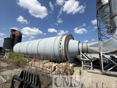 Used BAKER RULLMAN AND PLAYER DESIGN 12X48 TRIPLE PASS DRYER WITH GREEN DUST BURNER Woodworking Complete Operations North Carolina US | CAROLINA MACHINERY SALES #1465780
