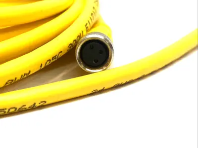 Turck PKG 3M-6 Single-Ended M8 3-Pin Picofast Female Cordset U2515-66 - New Other