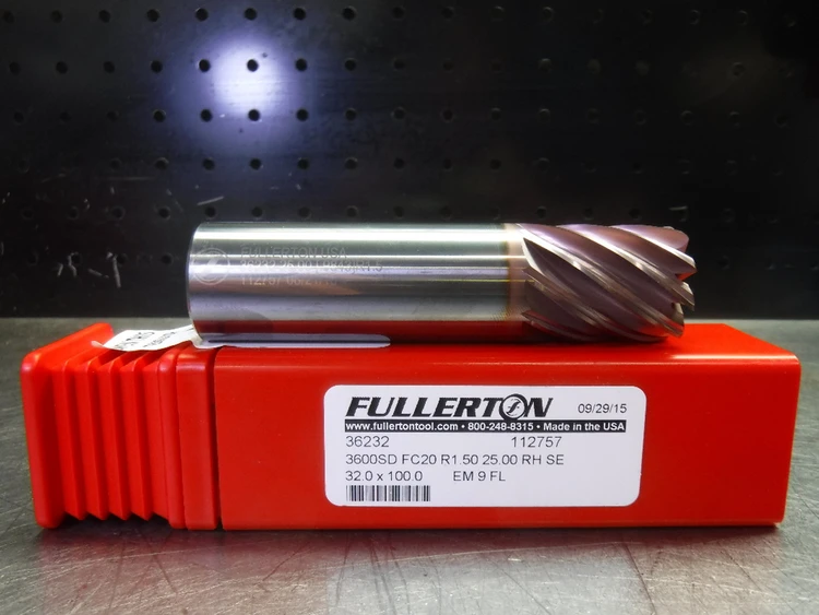 New | in-Stock FULLERTON _UNKNOWN_ Carbide Endmills Michigan US | Superior Machine & Tool Inc #213610