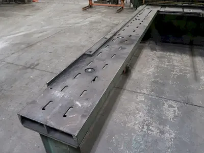 12' X 3/8" LODGE & SHIPLEY MODEL 0612 MECHANICAL POWER SQUARING SHEAR: STOCK 11410