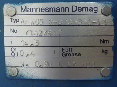USED MANNESMANN DEMAG FG06 U1-H2-F2
