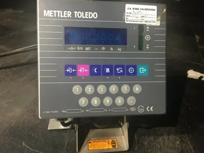 Used METTLER TOLEDO 60 X 60 X 5000 Platform Scales West Virginia US | Cooper Industries #1409272
