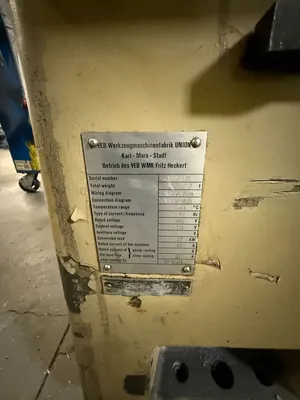 1987 UNION BFT 90/3-1 Horizontal Table Type Boring Mills | Olympia Technical Services (11)