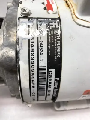 80-C51ABSSSCSXSAF5-C011AI | MTH Pumps  Close Coupled Centrifugal Pump C51AB SHI - Used