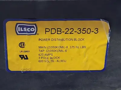 USED ILSCO PDB-22-350-3