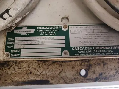 USED CASCADE 45F-RCP-05B