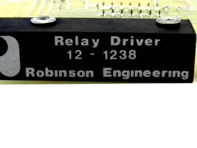NEW ROBINSON ENGINEERING 12-1238 PC BOARD RELAY 121238