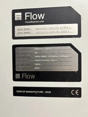 2018 FLOW MACH 300 Waterjet Cutters | Global Machine Brokers, LLC (16)
