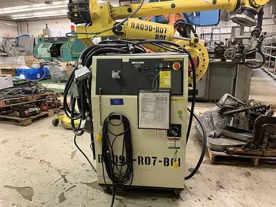 Used SEVERAL FANUC M900IA/400L 6 AXIS CNC ROBOT WITH R30IA CONTROLLER 400KG X 3625MM HIGH REACH Robots | Harbor Machinery Inc. #1283328