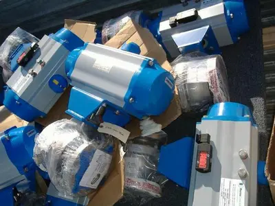 Jamesbury 4″ SS Actuated Ball Valves – NEW SURPLUS