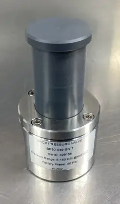 Sentinel BP90-049-SS-T Back Pressure Valve 5-150PSI @ 68F/20C 6B-11