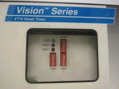 Diversey XT70 Vision Series Reset Timer 110VAC