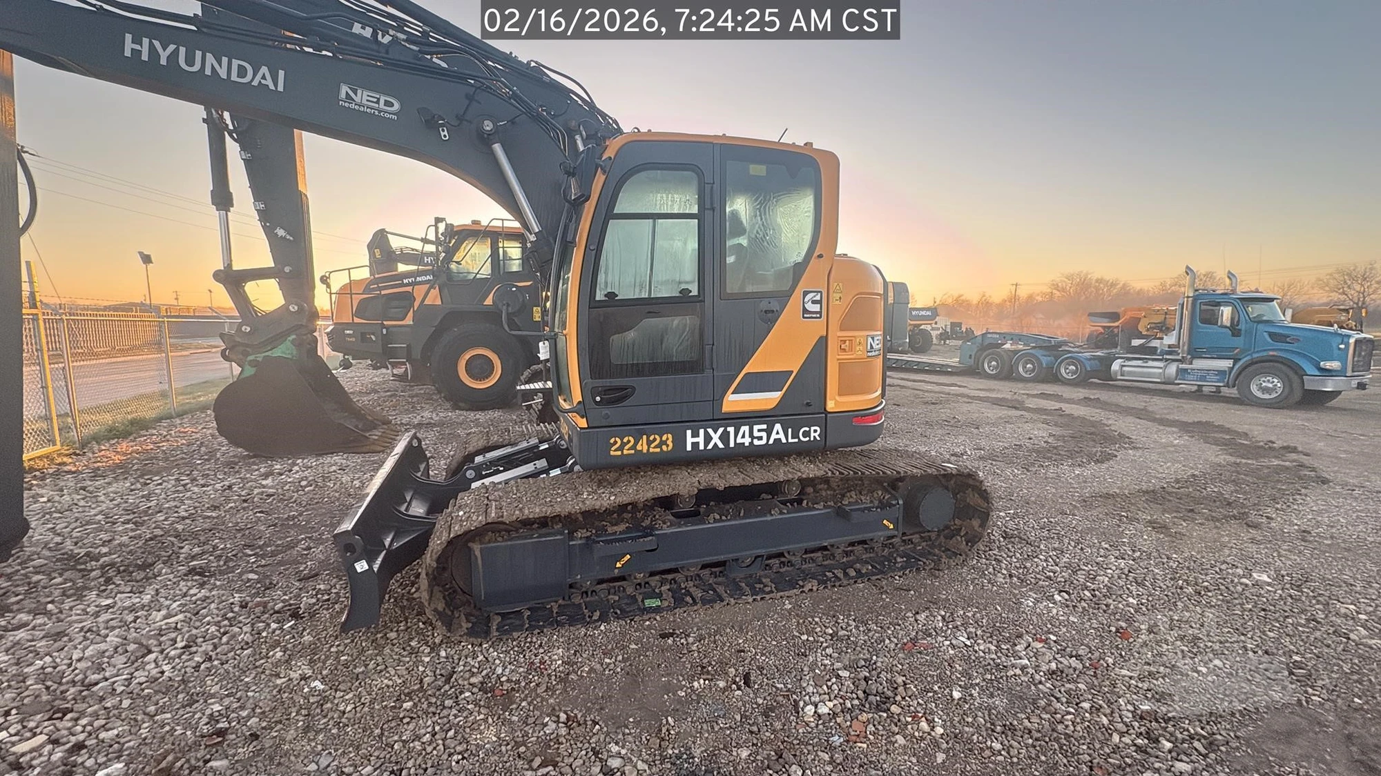 Used 2025 HYUNDAI HX145A LCR Crawler Excavators Texas US | National Equipment Dealers #1422277