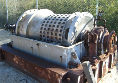 Bird 40 x 60 screen bowl decanter centrifuge, 304SS.