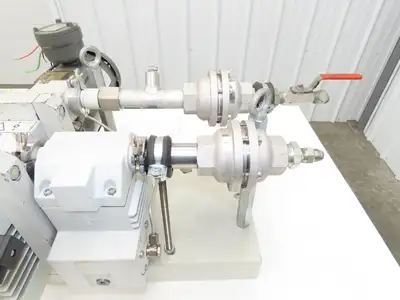 Trivac D16B Leybold 2-Stage Rotary Vane Vacuum Pump 16m³/h 1x10-4mbar 1.5Hp 3Ph