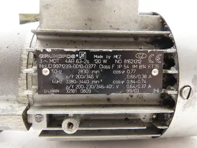 Grundfos SPK2-8/1 AMA RUUV  Immersion Coolant Pump 15-35 l/min .12kW 230V 3PH