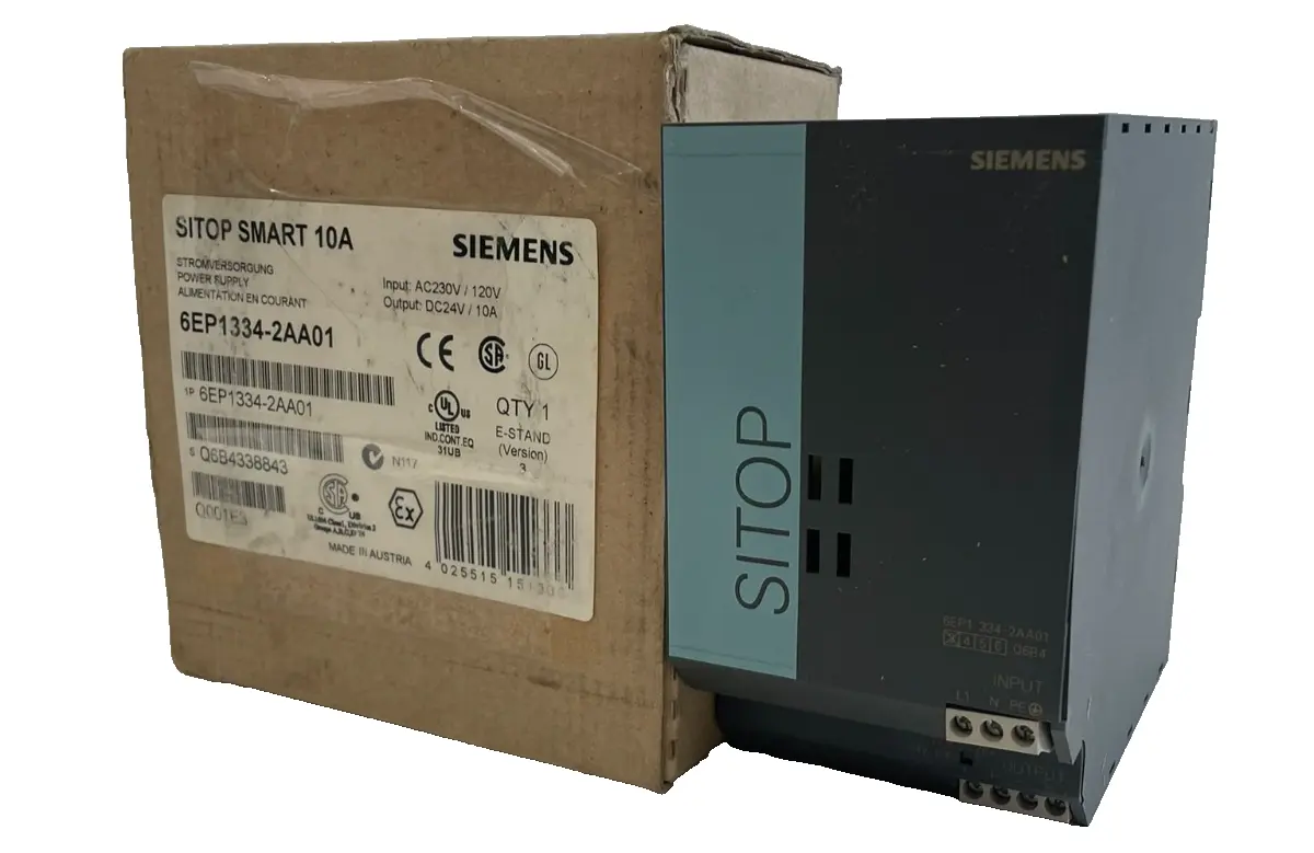 NEW SIEMENS 6EP1334-2AA01 POWER SUPPLY 6EP1334-2AA01