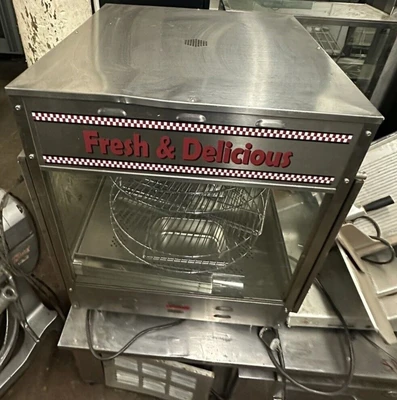 174-0164 Benchmark 51018 Humidified Countertop Pizza Hot Case
