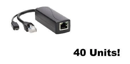 (40) Eaton Tripp-Lite NPOE-SPL-G-5VMU Active PoE Splitters - $20+/Each on Amazon! - NEW