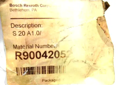 NEW BOSCH REXROTH R900420521 CHECK VALVE S 20 A1.0/