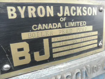 USED BYRON JACKSON 4X6X9D DVMX