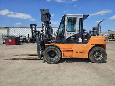 Used 2017 DOOSAN D80S-7 Internal Combustion Forklifts: Pneumatic Tire Illinois US | Somerset Equipment Sales #1546262