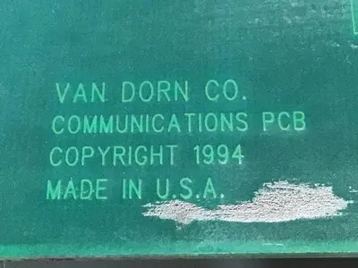 USED VAN DORN PC330-081 330-081