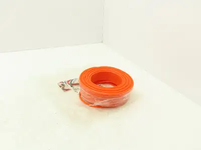 Fenner Drives 1032006 Eagle Orange 85 Polyurethane Round Belting 3/16" Dia 95'