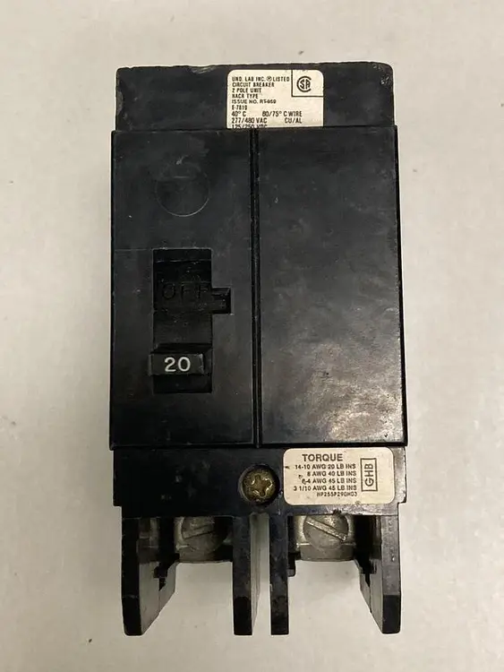 Used CUTLER-HAMMER GHB2020 Circuit Breakers | Surplus Asset Holdings #1189200