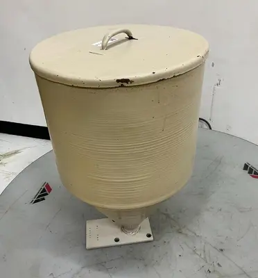 Material Handling Steel Hopper with Lid 15x15, Used