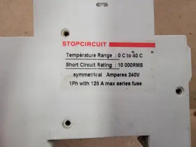 USED STOPCIRCUIT GMB 15D